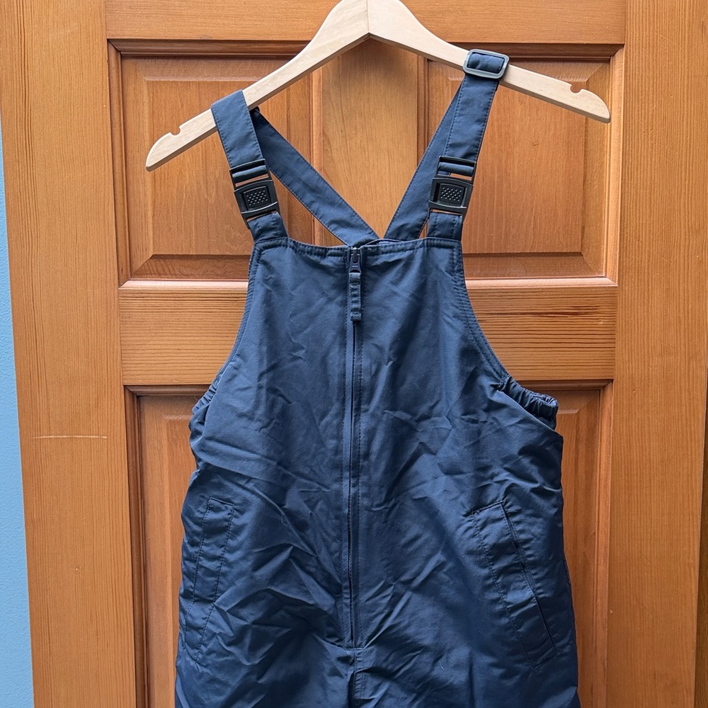 Lands' End Squall Navy Blue Kids Snowpants